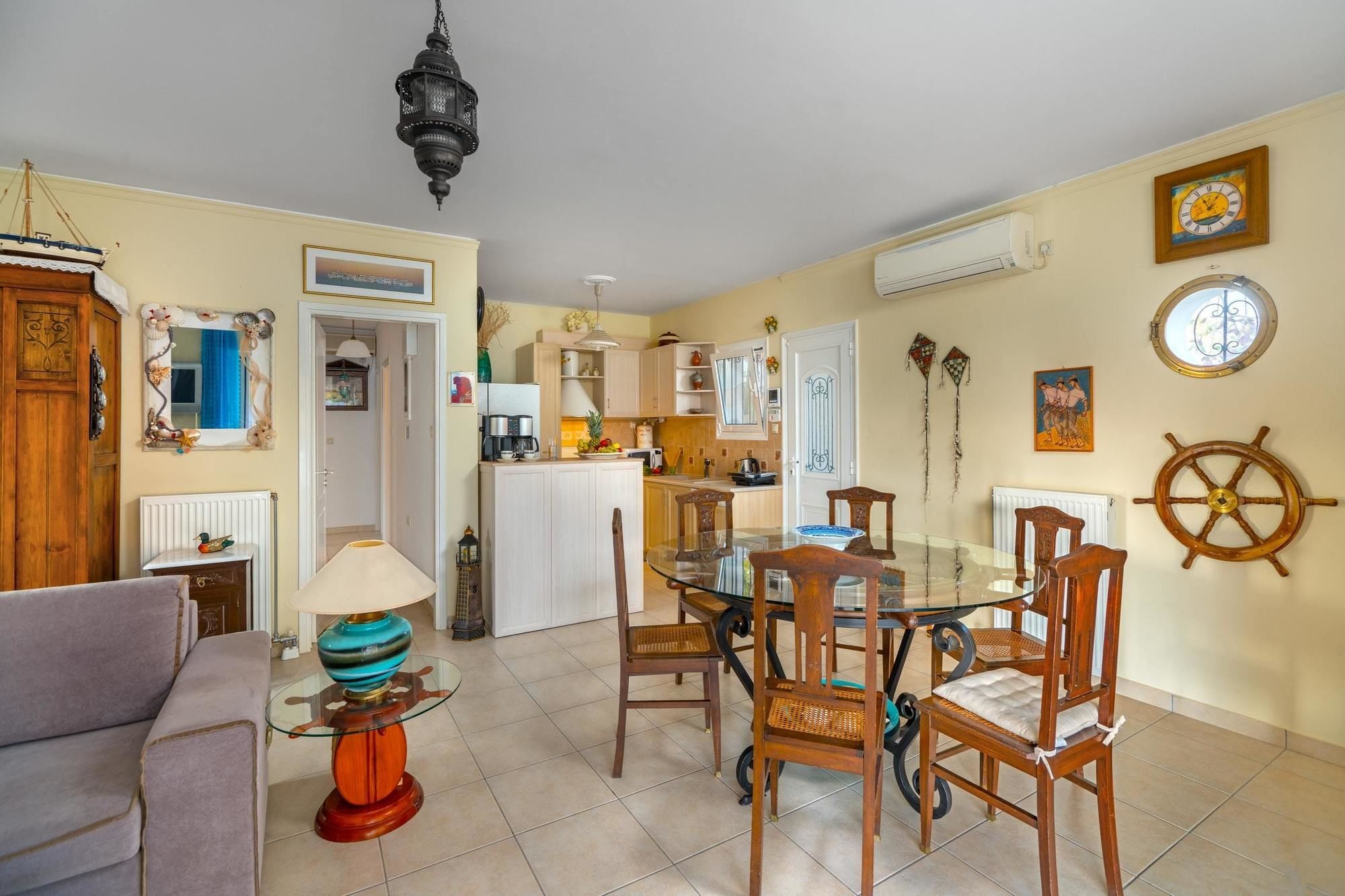 Maria'S Seaside Villa - House With 3 Rooms In Marathon, With Wonderful エクステリア 写真