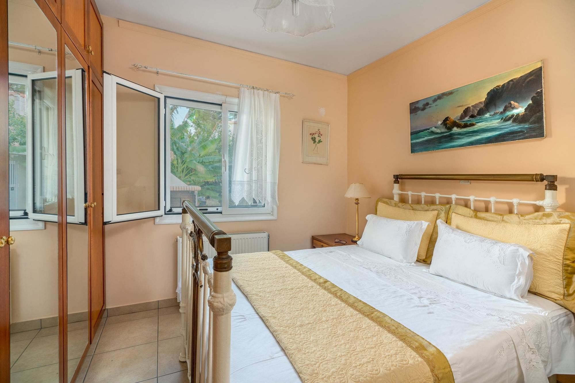 Maria'S Seaside Villa - House With 3 Rooms In Marathon, With Wonderful エクステリア 写真